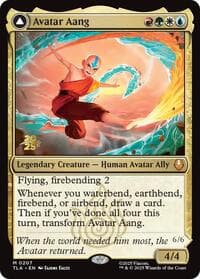 Avatar Aang from Prerelease Cards