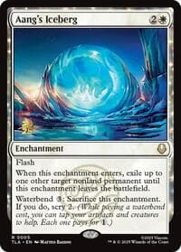 Aang's Iceberg from Prerelease Cards