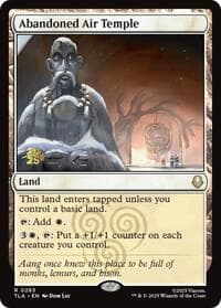 Abandoned Air Temple from Prerelease Cards