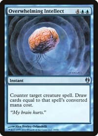 Overwhelming Intellect from Duel Decks: Izzet vs. Golgari