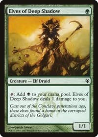 Elves of Deep Shadow from Duel Decks: Izzet vs. Golgari