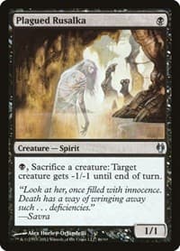 Plagued Rusalka from Duel Decks: Izzet vs. Golgari
