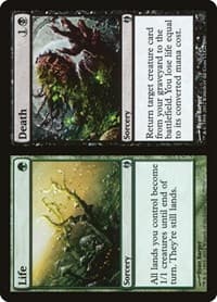 Life // Death from Duel Decks: Izzet vs. Golgari