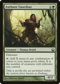 Axebane Guardian from Return to Ravnica