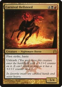 Carnival Hellsteed from Return to Ravnica