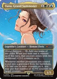 Yuna, Grand Summoner (Borderless) from WPN & Gateway Promos