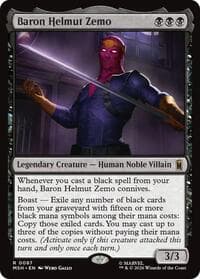 Baron Helmut Zemo from Marvel Super Heroes