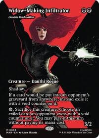 Widow-Making Infiltrator - Dauthi Voidwalker (Borderless) from Marvel Universe Eternal-Legal
