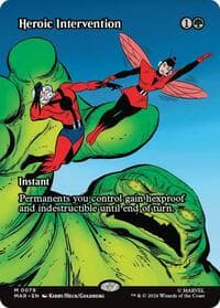 Heroic Intervention (0079) (Borderless) from Marvel Universe Eternal-Legal