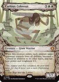 Curious Colossus (Showcase) from Lorwyn Eclipsed