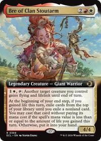 Bre of Clan Stoutarm (Extended Art) from Lorwyn Eclipsed