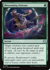 Blossoming Defense from Lorwyn Eclipsed