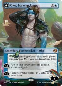 Oko, Lorwyn Liege (Borderless) from Lorwyn Eclipsed
