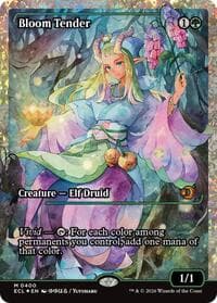 Bloom Tender (0400) (Showcase) (Fracture Foil) from Lorwyn Eclipsed
