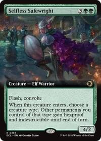 Selfless Safewright (Extended Art) from Lorwyn Eclipsed