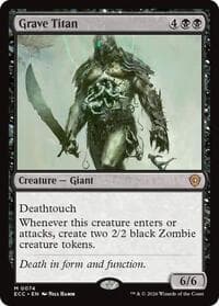 Grave Titan from Commander: Lorwyn Eclipsed