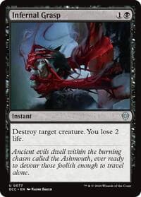 Infernal Grasp from Commander: Lorwyn Eclipsed