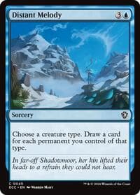 Distant Melody from Commander: Lorwyn Eclipsed
