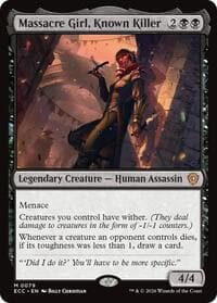 Massacre Girl, Known Killer from Commander: Lorwyn Eclipsed
