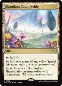 Abundant Countryside from Commander: Lorwyn Eclipsed