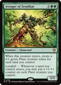 Avenger of Zendikar from Commander: Lorwyn Eclipsed