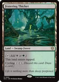 Festering Thicket from Commander: Lorwyn Eclipsed
