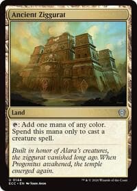 Ancient Ziggurat from Commander: Lorwyn Eclipsed