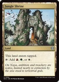 Jungle Shrine from Commander: Lorwyn Eclipsed