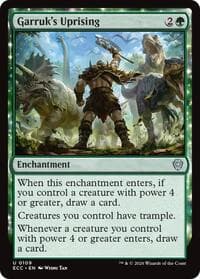 Garruk's Uprising from Commander: Lorwyn Eclipsed