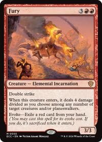 Fury from Commander: Lorwyn Eclipsed