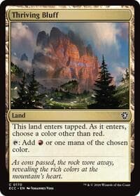 Thriving Bluff from Commander: Lorwyn Eclipsed
