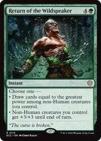 Return of the Wildspeaker from Commander: Lorwyn Eclipsed