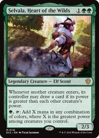 Selvala, Heart of the Wilds from Commander: Lorwyn Eclipsed