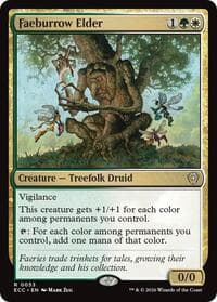 Faeburrow Elder from Commander: Lorwyn Eclipsed