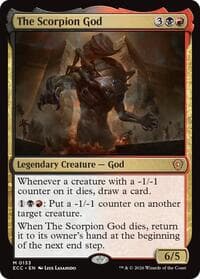 The Scorpion God from Commander: Lorwyn Eclipsed