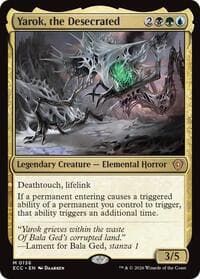 Yarok, the Desecrated from Commander: Lorwyn Eclipsed
