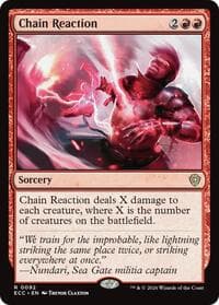 Chain Reaction from Commander: Lorwyn Eclipsed