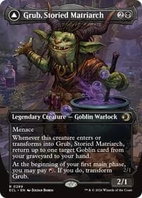 Grub, Storied Matriarch (Borderless) from Lorwyn Eclipsed