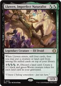 Lluwen, Imperfect Naturalist from Lorwyn Eclipsed