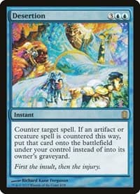 Desertion from Commander's Arsenal