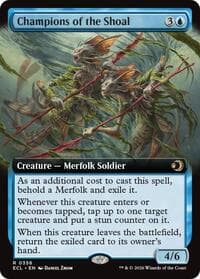 Champions of the Shoal (Extended Art) from Lorwyn Eclipsed