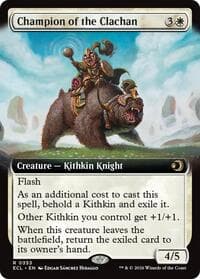 Champion of the Clachan (Extended Art) from Lorwyn Eclipsed