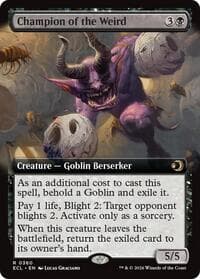 Champion of the Weird (Extended Art) from Lorwyn Eclipsed