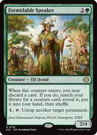 Formidable Speaker from Promo Pack: Lorwyn Eclipsed