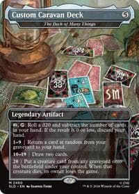Custom Caravan Deck - The Deck of Many Things from Secret Lair Drop Series