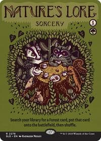 Nature's Lore (2278) from Secret Lair Drop Series