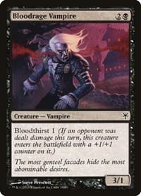 Bloodrage Vampire from Duel Decks: Sorin vs. Tibalt