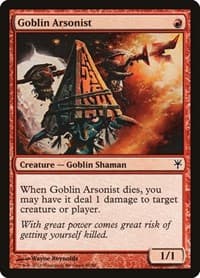Goblin Arsonist from Duel Decks: Sorin vs. Tibalt