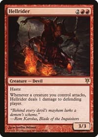 Hellrider from Duel Decks: Sorin vs. Tibalt