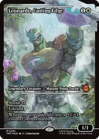 Leonardo, Cutting Edge (Showcase) from Teenage Mutant Ninja Turtles